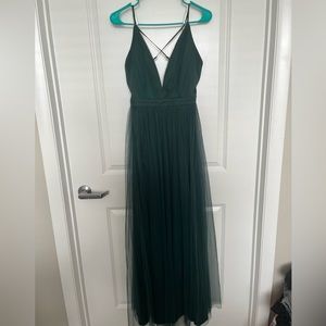 Lulu’s Dress Emerald Green